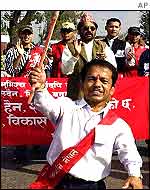 Pro-king demo in Kathmandu