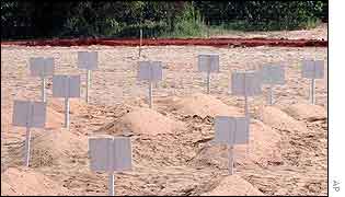 Dakar cemetery for Joola victims
