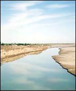 Amu Darya river