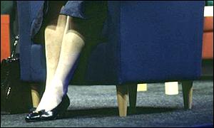 Lady Thatcher's shoes