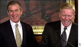 President Bush and Dick Gephardt