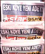 Turkish newspapers
