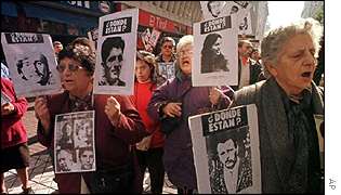 Relatives of the disappeared