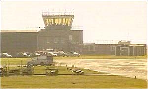 The control tower at RAF Valley