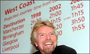 Virgin boss Richard Branson
