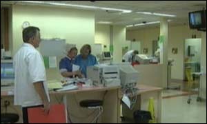 Derriford Accident and Emergency unit