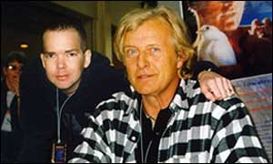 Miles with Rutger Hauer
