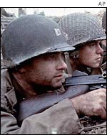 Tom Hanks in Saving Private Ryan