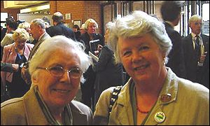 Pam Hawton and Jane Gartside