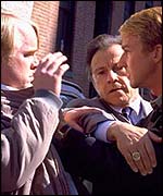 Philip Seymour Hoffman, Harvey Keitel and Edward Norton 