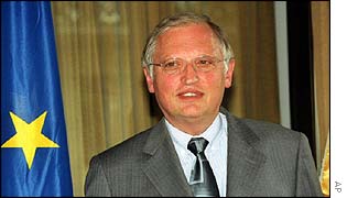 Guenter Verheugen, EU commissioner for enlargement