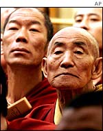 Tibetan monks