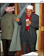 Voters in Staouili, west of Algiers