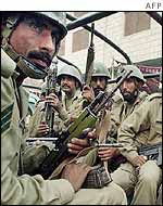 Pakistani soldiers