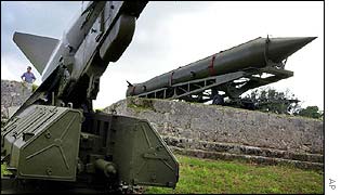 The missiles at the centre of crisis at a museum in Cuba