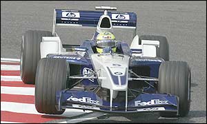 Ralf Schumacher in his Williams