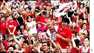 Koreans celebrate World Cup 2002