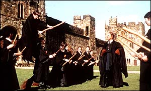 Still from Harry Potter movie, PA