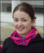 Rail passenger Sian Peter