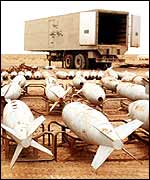 Iraqi chemical bombs
