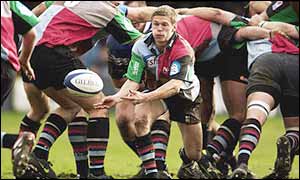 Harlequins scrum-half Nick Duncombe