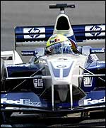 Ralf Schumacher in the Williams-BMW at the Japanese Grand Prix