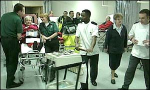 A casualty department 