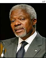 UN chief Kofi Annan