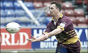 Huddersfield captain Steve McNamara