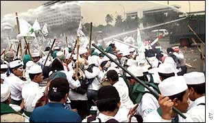 Islamic Defenders Front protests in Jakarta