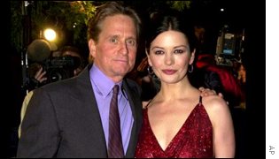 Michael Douglas and Catherine Zeta Jones 