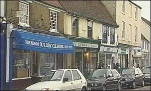Moulsham Street in Chelmsford, Essex
