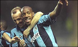 Dion Dublin struck a total of 72 goals for Coventry City