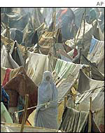 Refugee camps for Afghan refugees