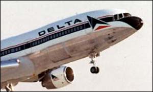 Delta Air Lines plane