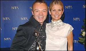Graham Norton and Ulrika Jonsson 