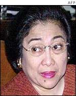 Indonesian President Megawati Sukarnoputri