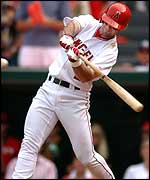 Adam Kennedy hit three homers in the decider against the Twins