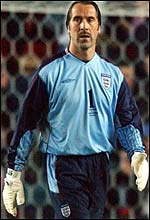 David Seaman comes to terms with his early mistake against Macedonia