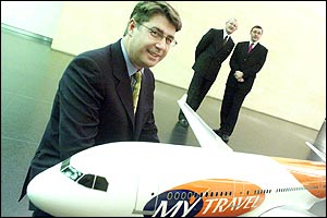 Left to right Tim Byrne, David Crossland and finance officer David Jardine