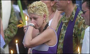 Memorial service in Bali 