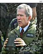 President George W Bush