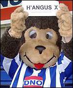 Stuart Drummond, elected mayor of Hartlepool