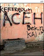 Free Aceh graffiti