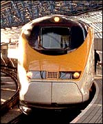 Eurostar train