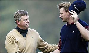 Montgomerie concedes to the three-times winner