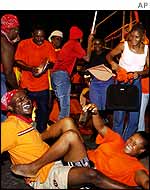 PNP supporters celebrate victory