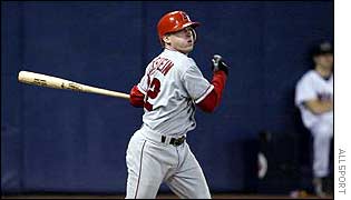 Anaheim shortstop David Eckstein