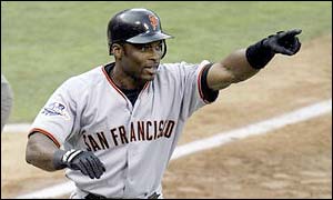 Jarrod Washburn sees two of his pitches hit for home runs in the second inning