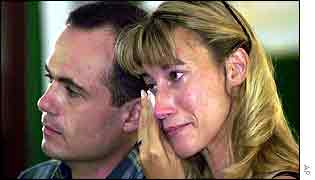 Denise Richie and her Australian partner Jason Hayes 